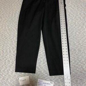 H&M Black dress pants women12. SKUA12 #formalwear